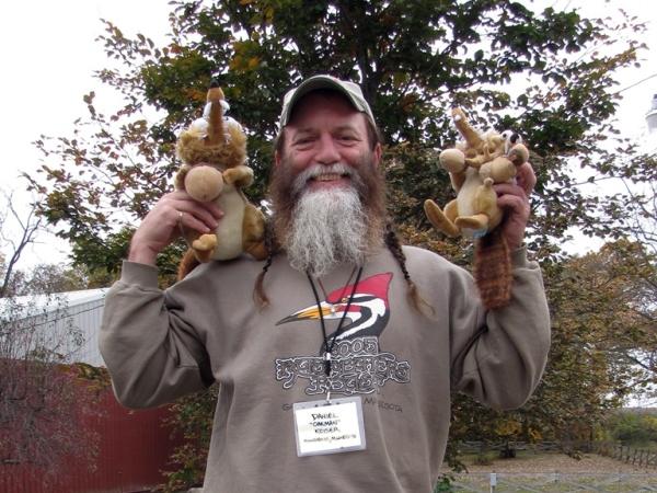 Dan Keiser with Scrats - Photo: G. Sternberg