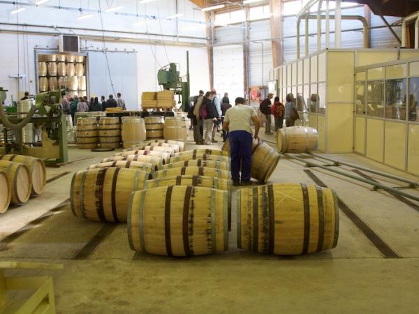 01/10/12. Field Trip, Tonnellerie Nadalié. Photo: J. MacEwen.