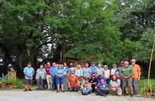 Group photo at Starhill's 50th Anniversary